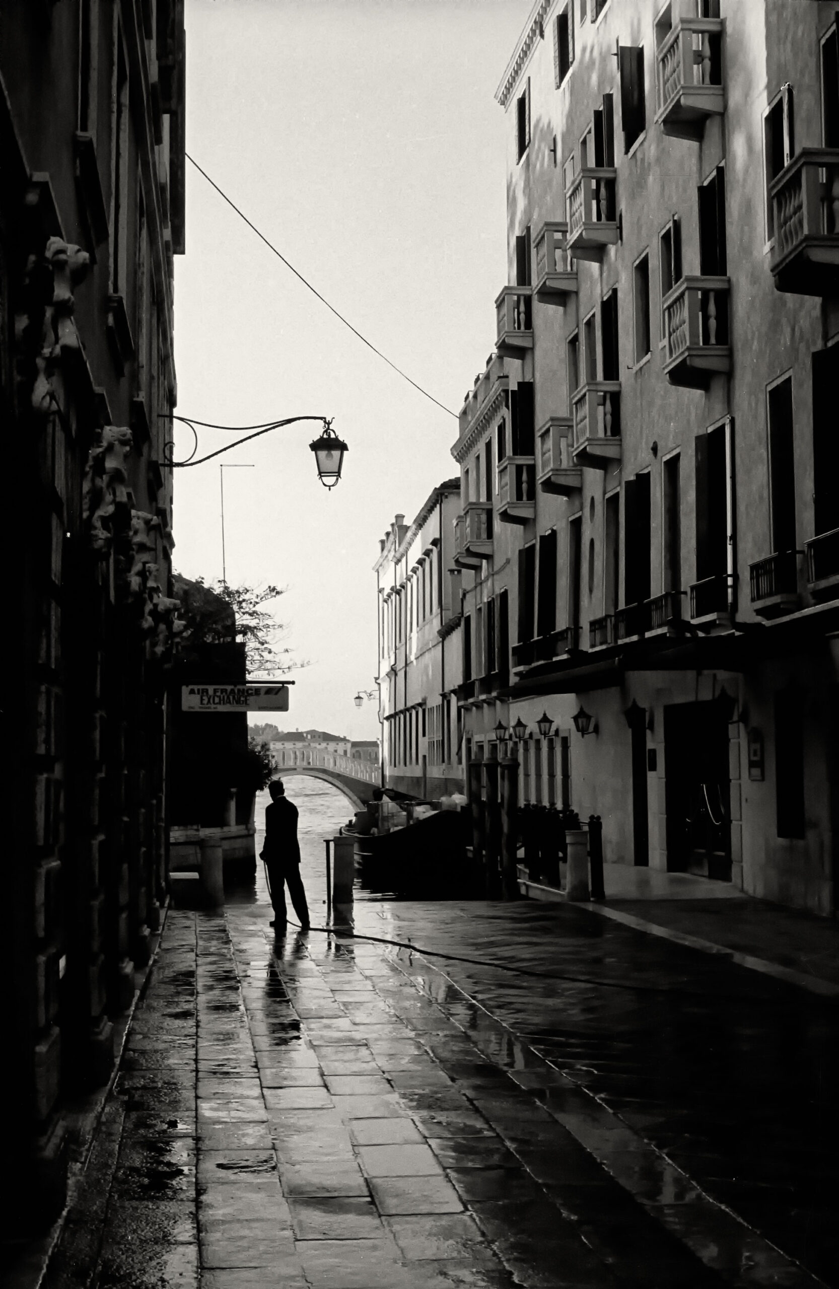 Before the City Wakes Up, Jed Smith, jedsmithart.com, black and white photography, solitude