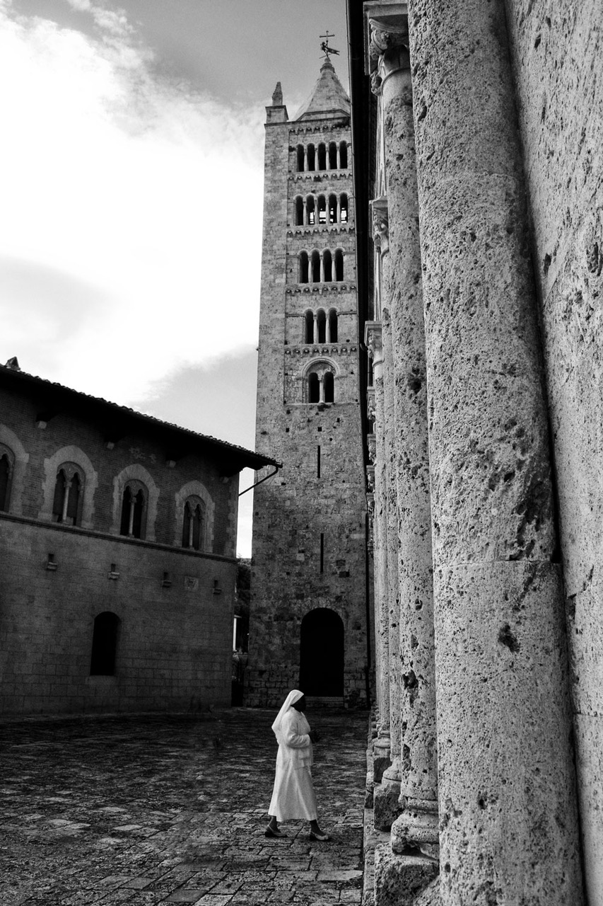 Beneath the Tower, Jed Smith, jedsmithart.com, black and white photography, solitude