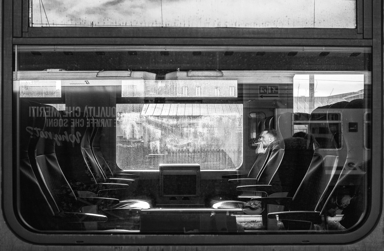 A Moment His Own, Jed Smith , jedsmithart.com, black and white photography, solitude